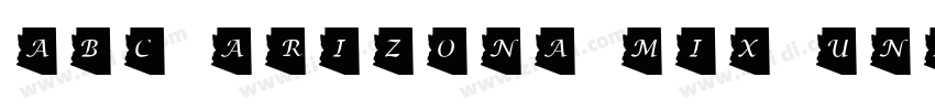 ABC Arizona Mix Unl字体转换